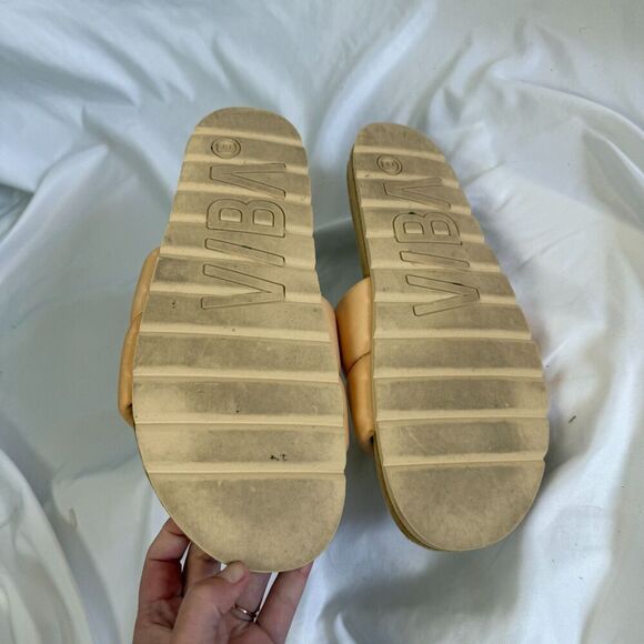 VIBAe Porto Leather Tan Unisex Slides Size 43 Portugal Quiet Luxury M 10 W 13 main image 8